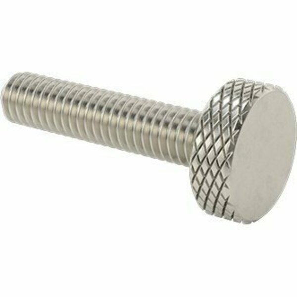 Bsc Preferred Knurled-Head Thumb Screw Stainless Steel Low-Profile 5/16-18 Thread 1-1/2 Long 3/4 Diameter Head 91746A439